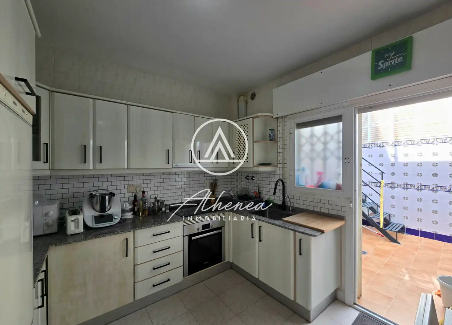 Kitchen of Detached homes for sale in Roquetas de Mar  with Air Conditioner, Heating and Terrace
