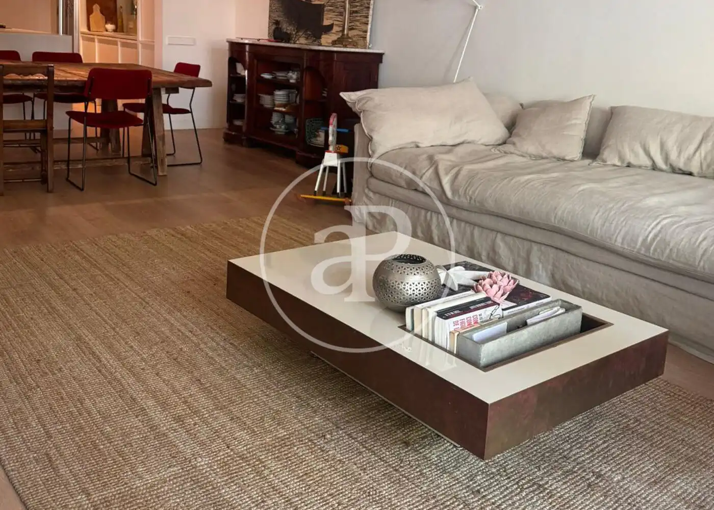 Living room of Flat for sale in Barcelona  with Air Conditioner, Heating and Private garden