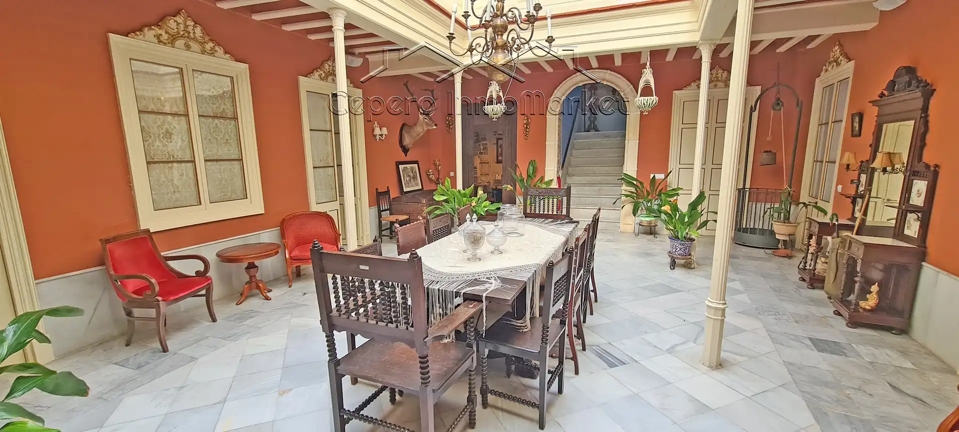 Comedor de Casa o chalet en venta en Jerez de la Frontera con Aire acondicionado, Terraza y Alarma