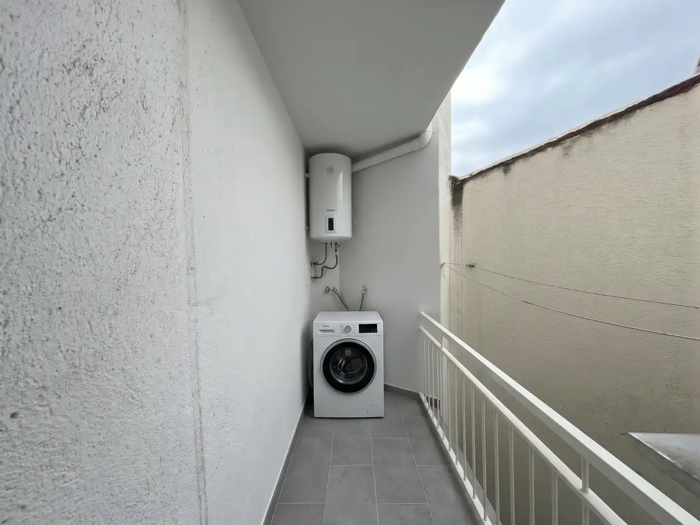 Balcony of Flat for sale in Els Pins