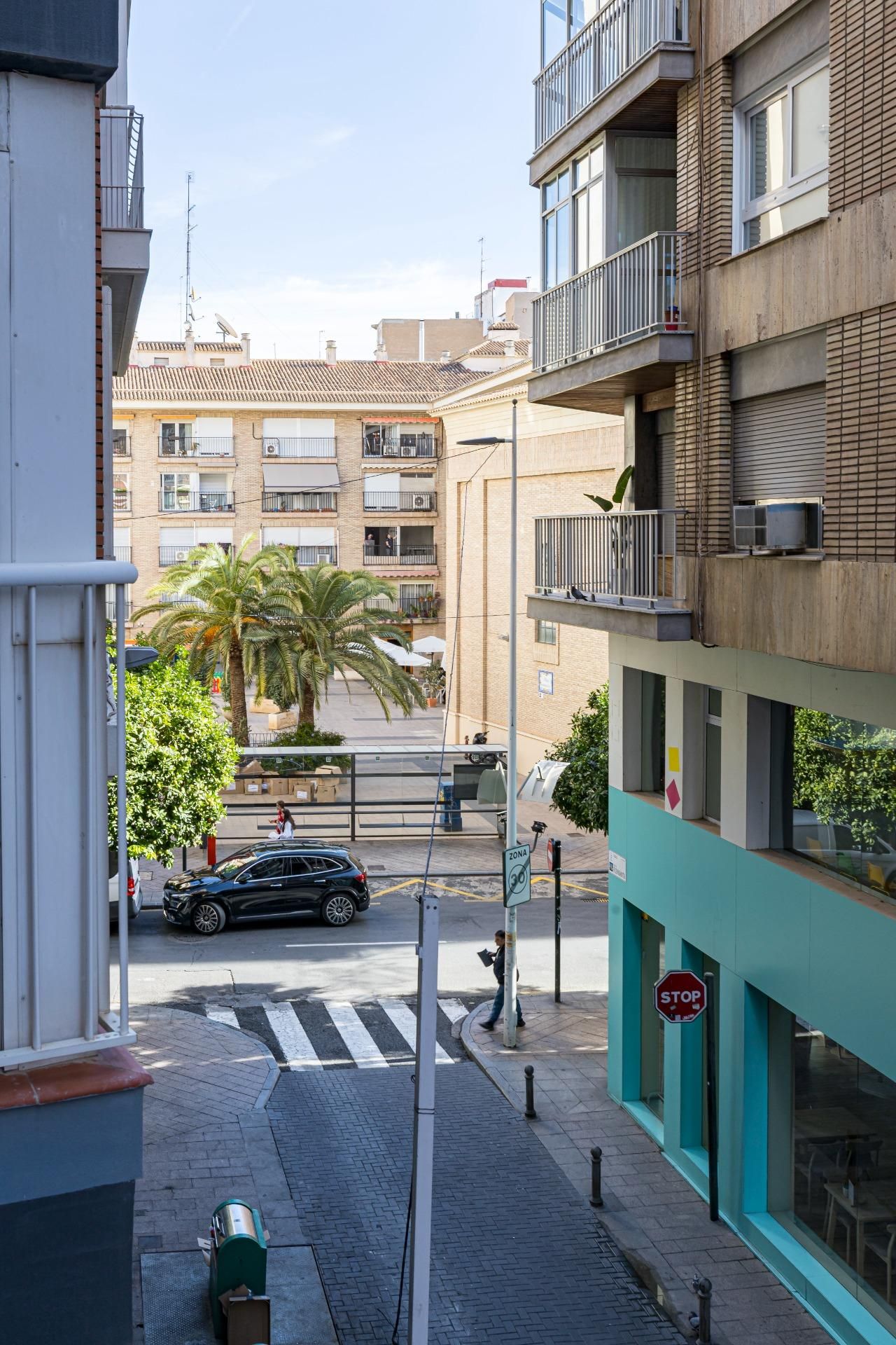 Vista exterior de Pis en venda en  Murcia Capital amb Balcó