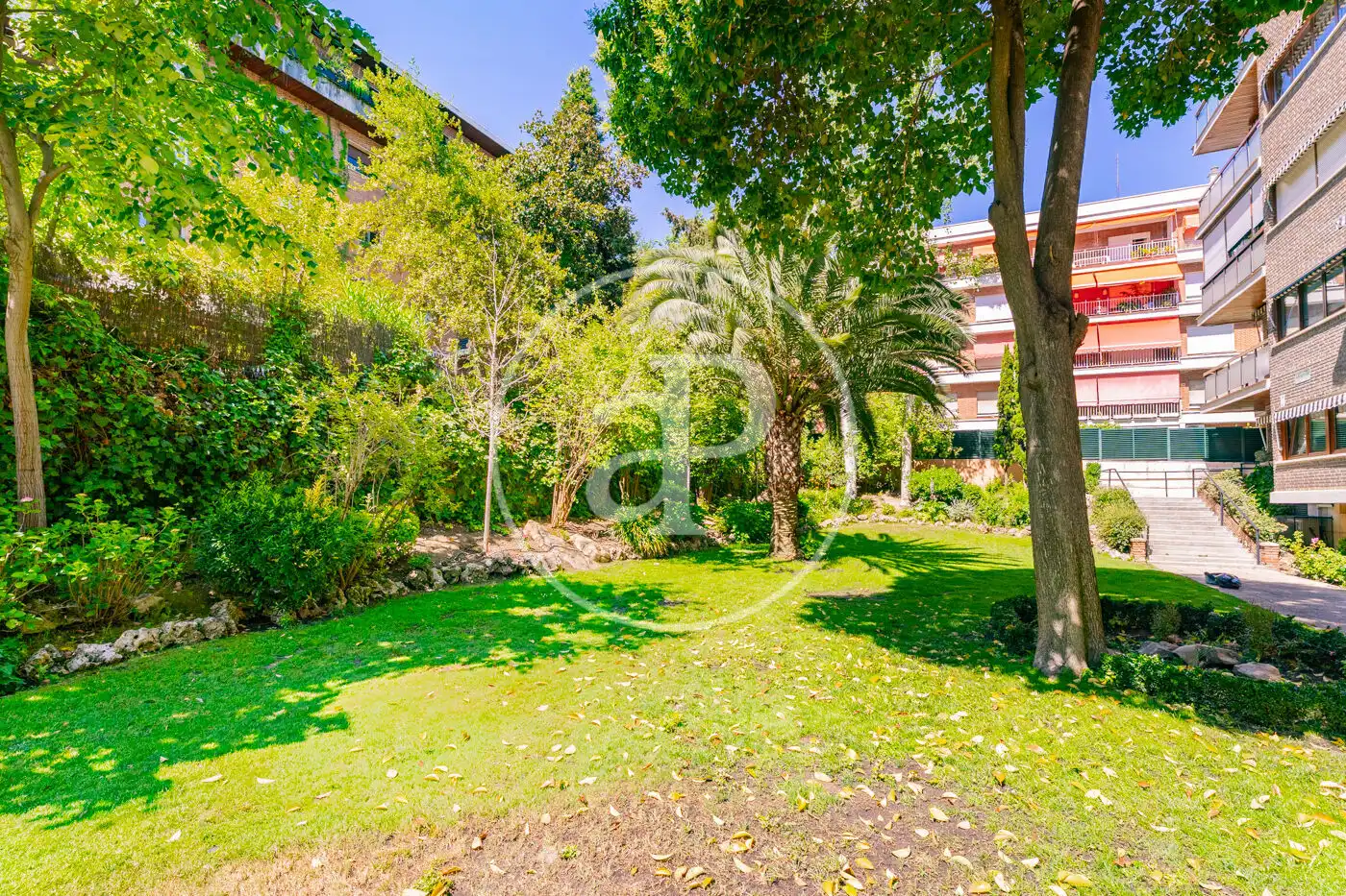 Jardín de Piso de alquiler en Madrid con Aire acondicionado, Calefacción y Jardín privado