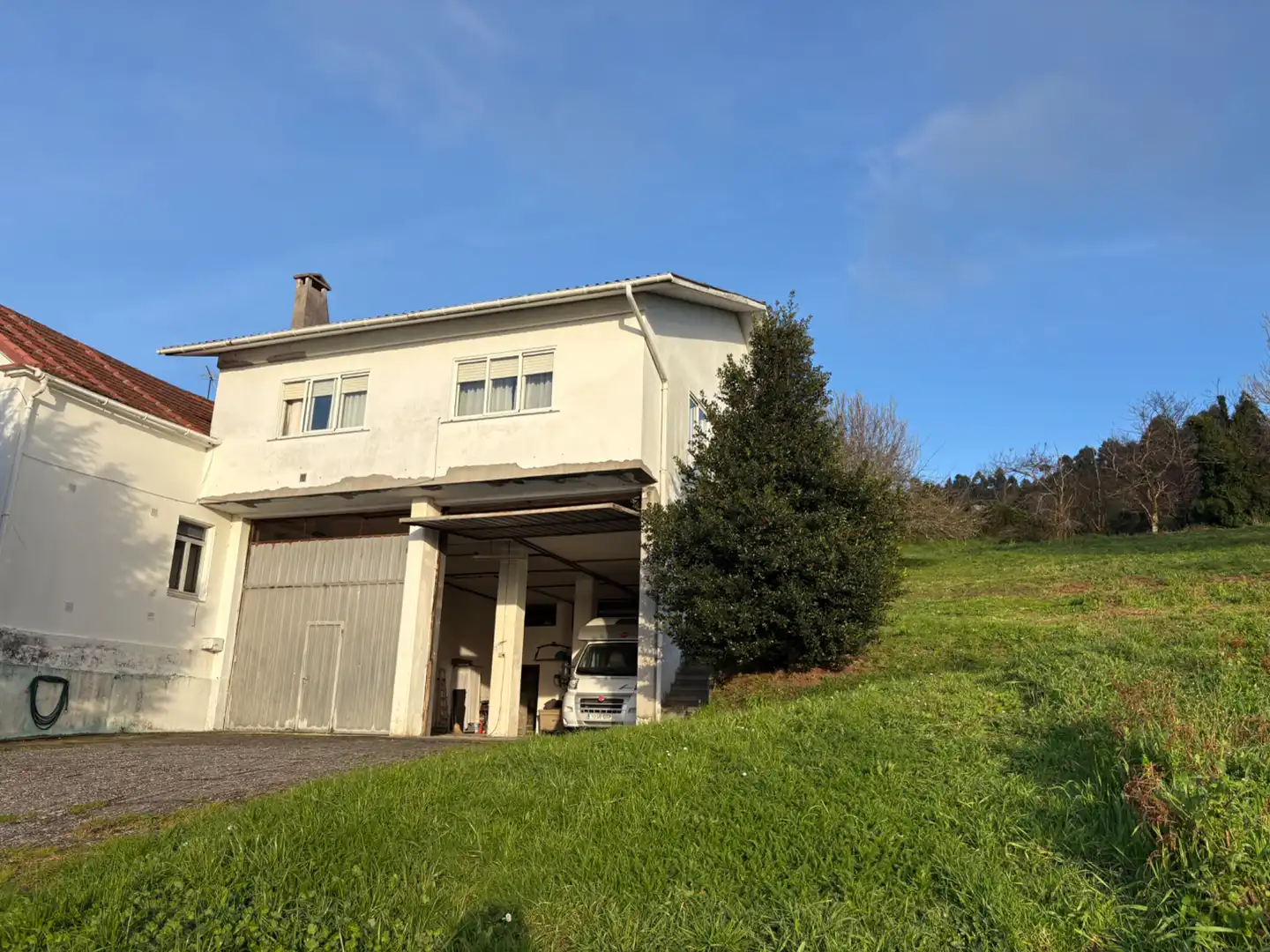 Vista exterior de Casa o chalet en venta en Neda con Calefacción, Jardín privado y Terraza