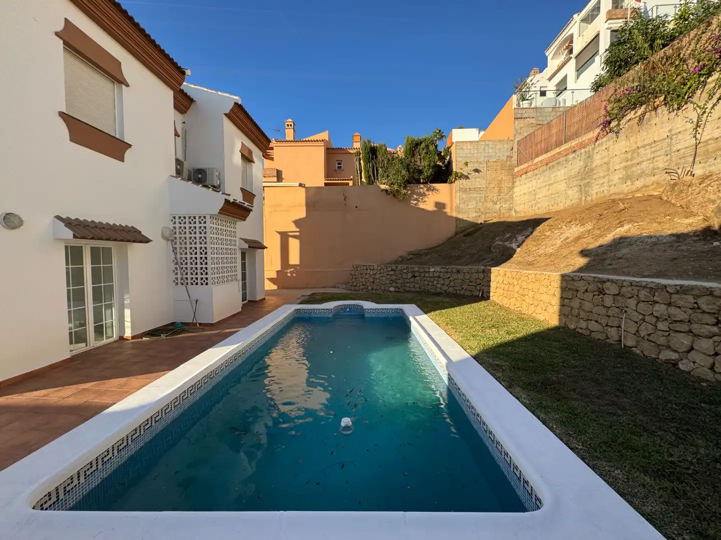 Jardín de Casa o chalet en venta en Rincón de la Victoria con Aire acondicionado, Jardín privado y Terraza