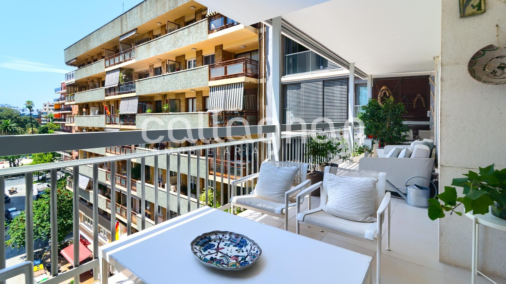 Terrace of Flat for sale in  Valencia Capital  with Air Conditioner, Heating and Terrace