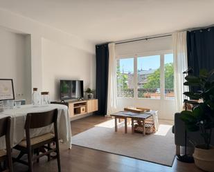 Living room of Flat for sale in Jaca  with Heating, Parquet flooring and Terrace
