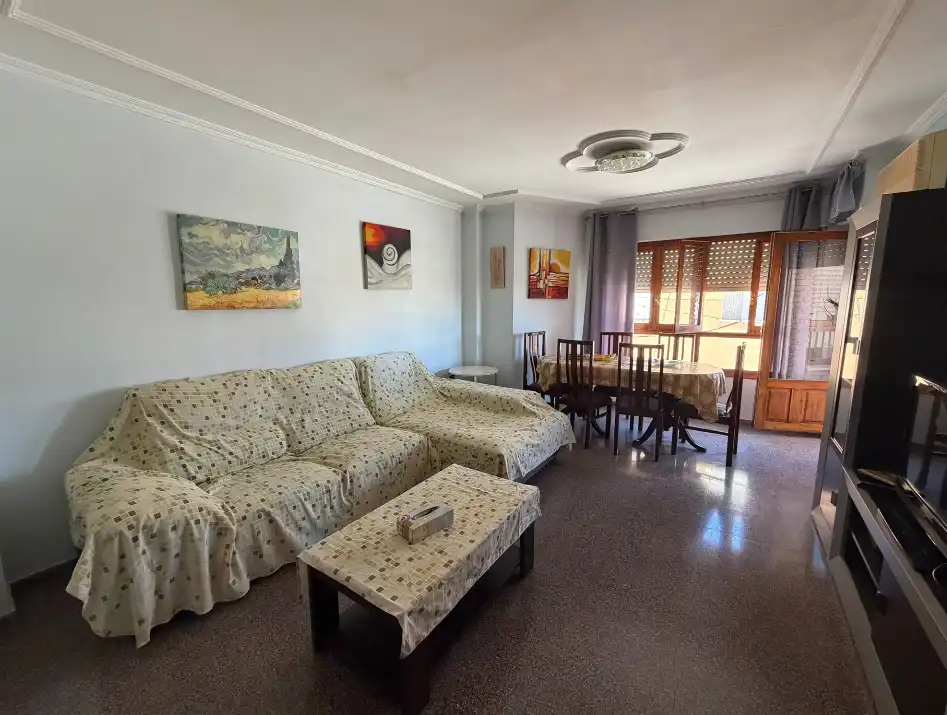 Sala d'estar de Casa o xalet en venda en Castalla amb Balcó
