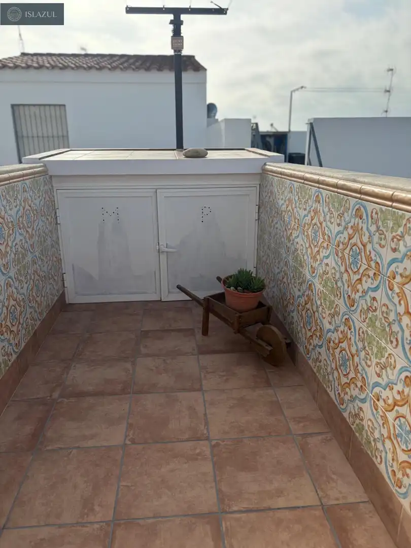 Balcony of Houses for sale in Isla Cristina  with Heating, Terrace and Storage room