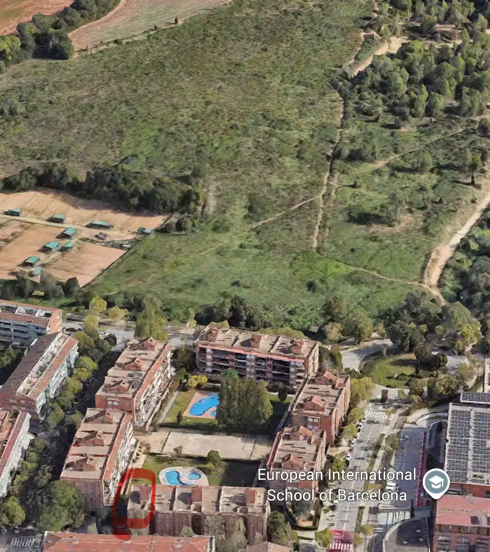 Vista exterior de Apartament en venda en Sant Cugat del Vallès amb Jardí privat, Terrassa i Traster