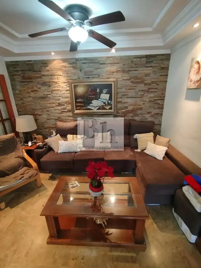 Living room of Flat for sale in Málaga  with Air Conditioner, Terrace and Storage room