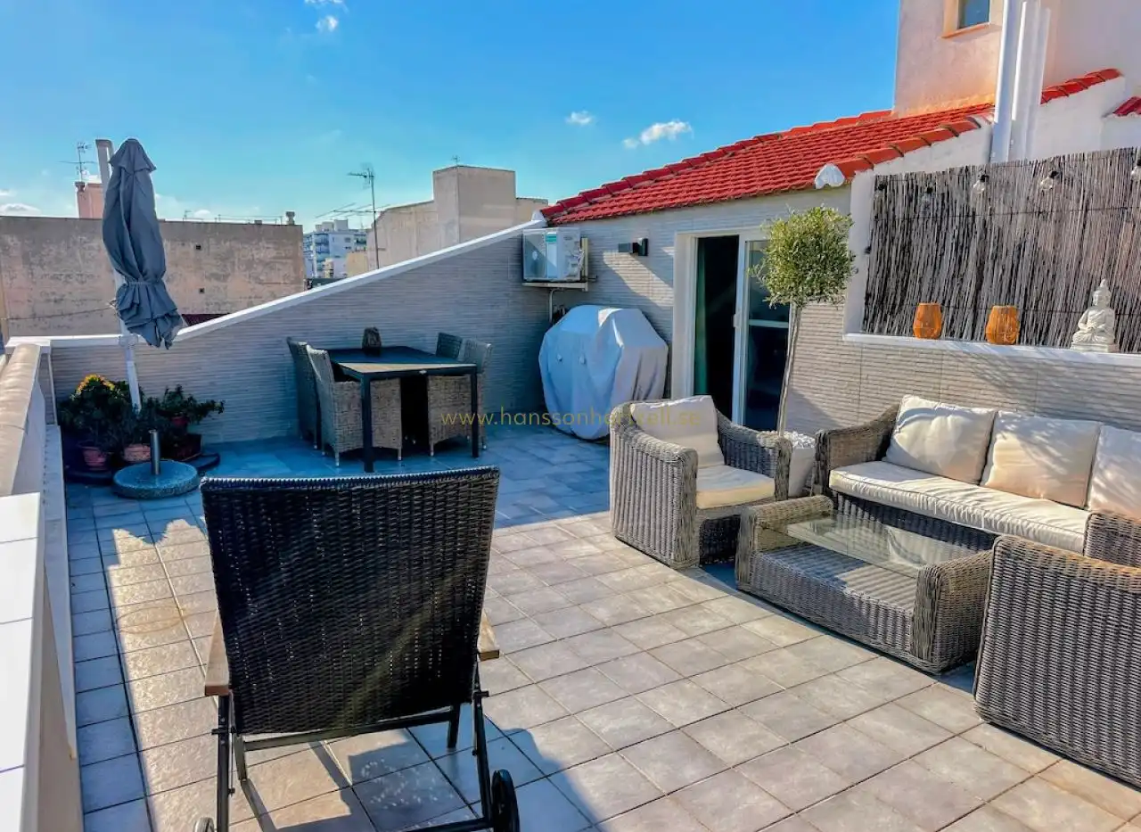 Terrassa de Apartament en venda en Torrevieja amb Calefacció