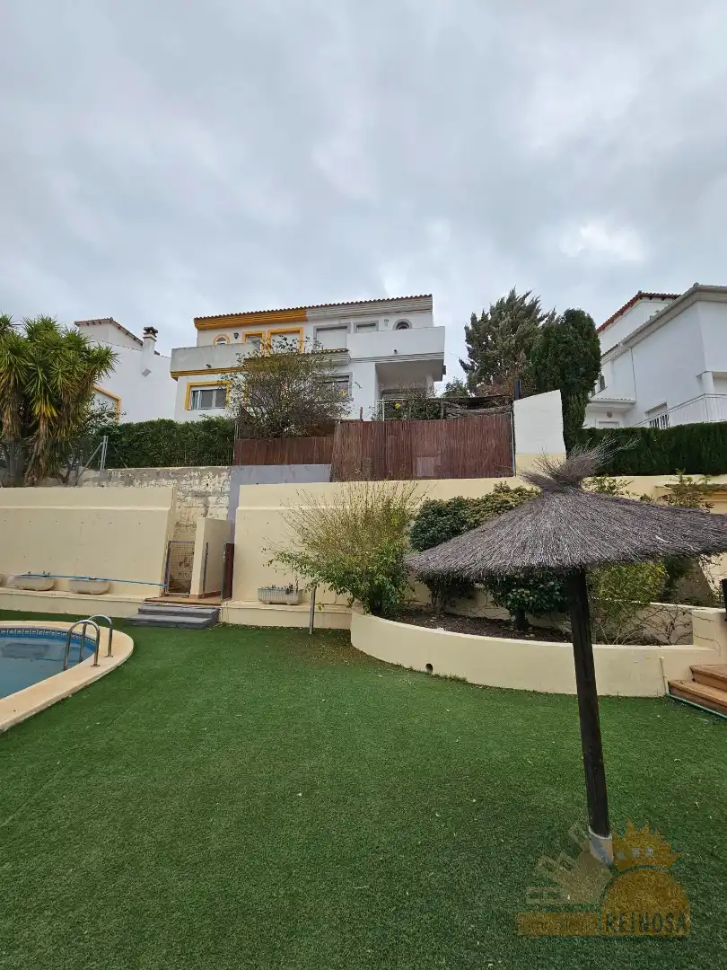 Garten von Einfamilien-Reihenhaus zum Verkauf in Molina de Segura mit Klimaanlage, Heizung und Privatgarten