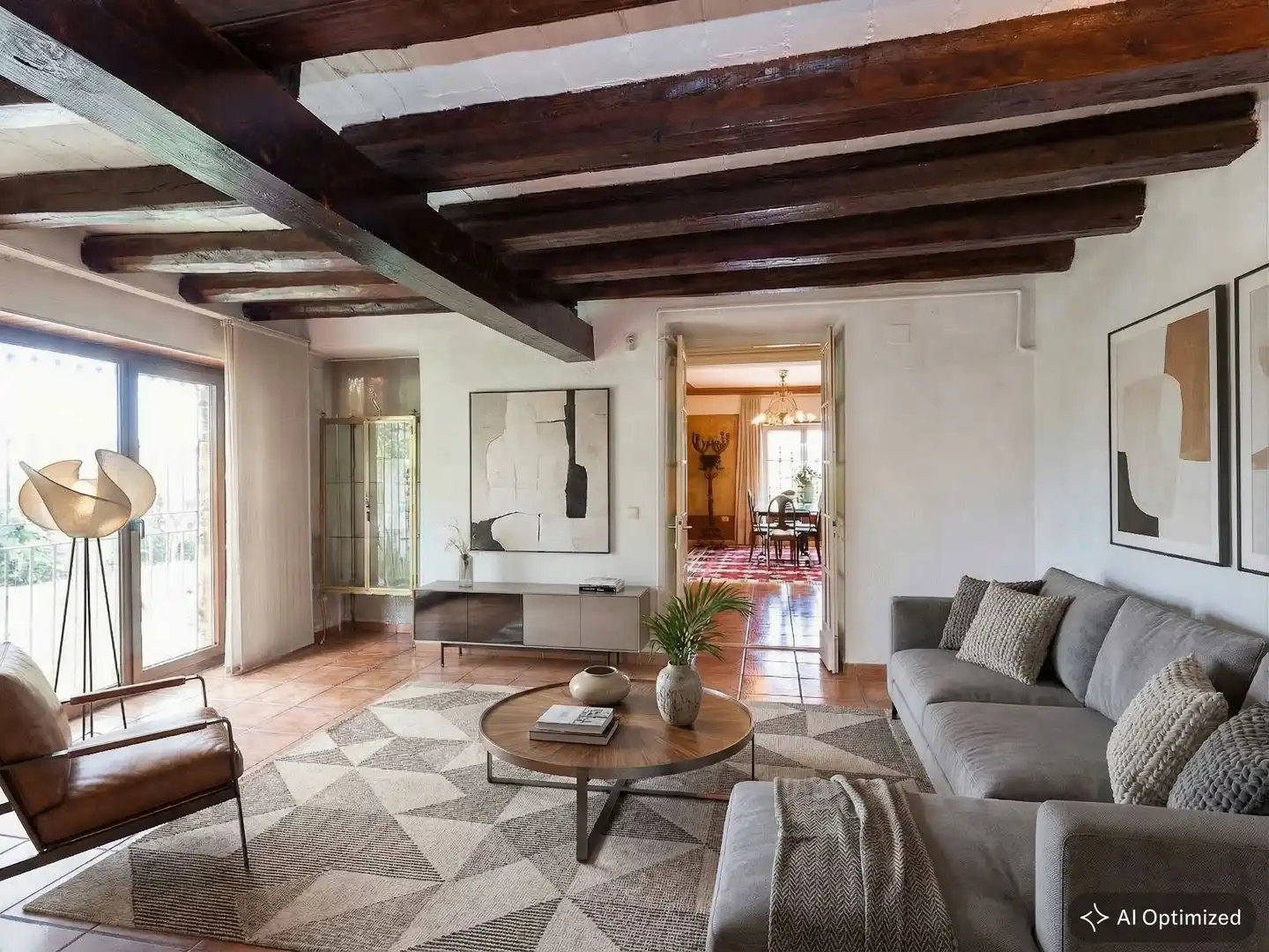 Sala d'estar de Casa o xalet en venda en Manresa amb Calefacció, Jardí privat i Terrassa
