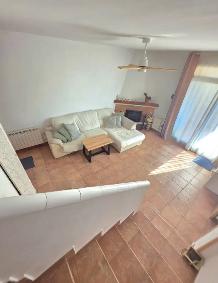 Wohnzimmer von Haus oder Chalet zum Verkauf in Sant Fost de Campsentelles mit Heizung, Privatgarten und Abstellraum