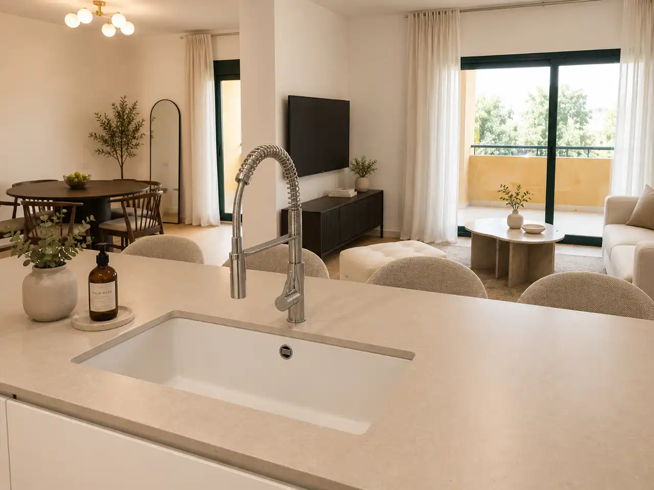 Cocina de Piso en venta en Marbella con Aire acondicionado, Calefacción y Terraza