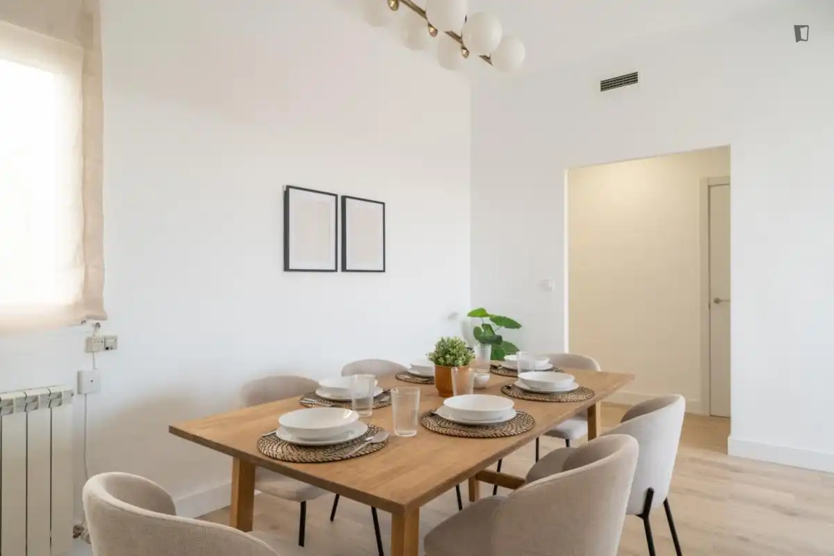 Comedor de Apartamento de alquiler en Tetuán