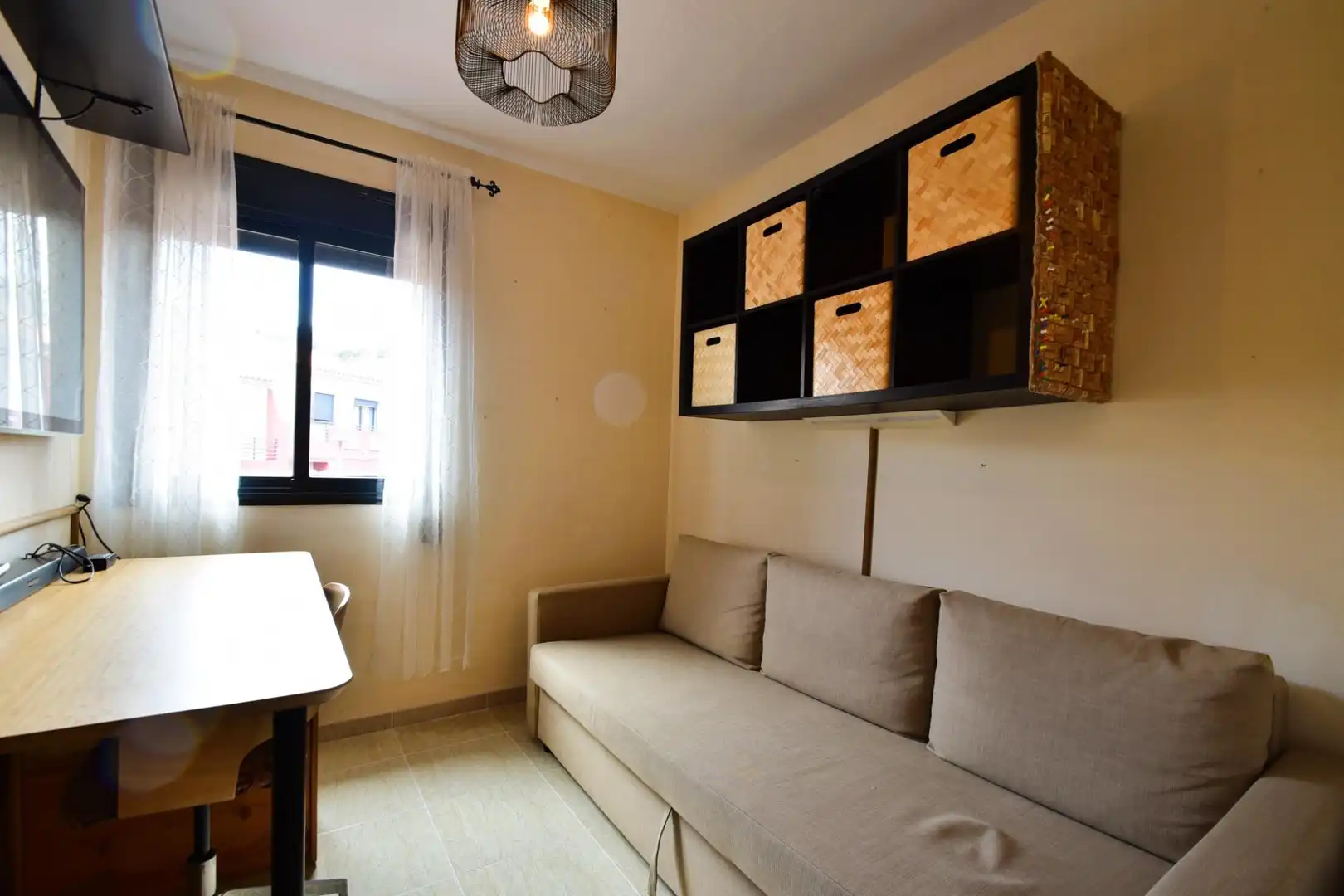 Habitación de Casa adosada de alquiler en San Cristóbal de la Laguna con Aire acondicionado, Calefacción y Jardín privado
