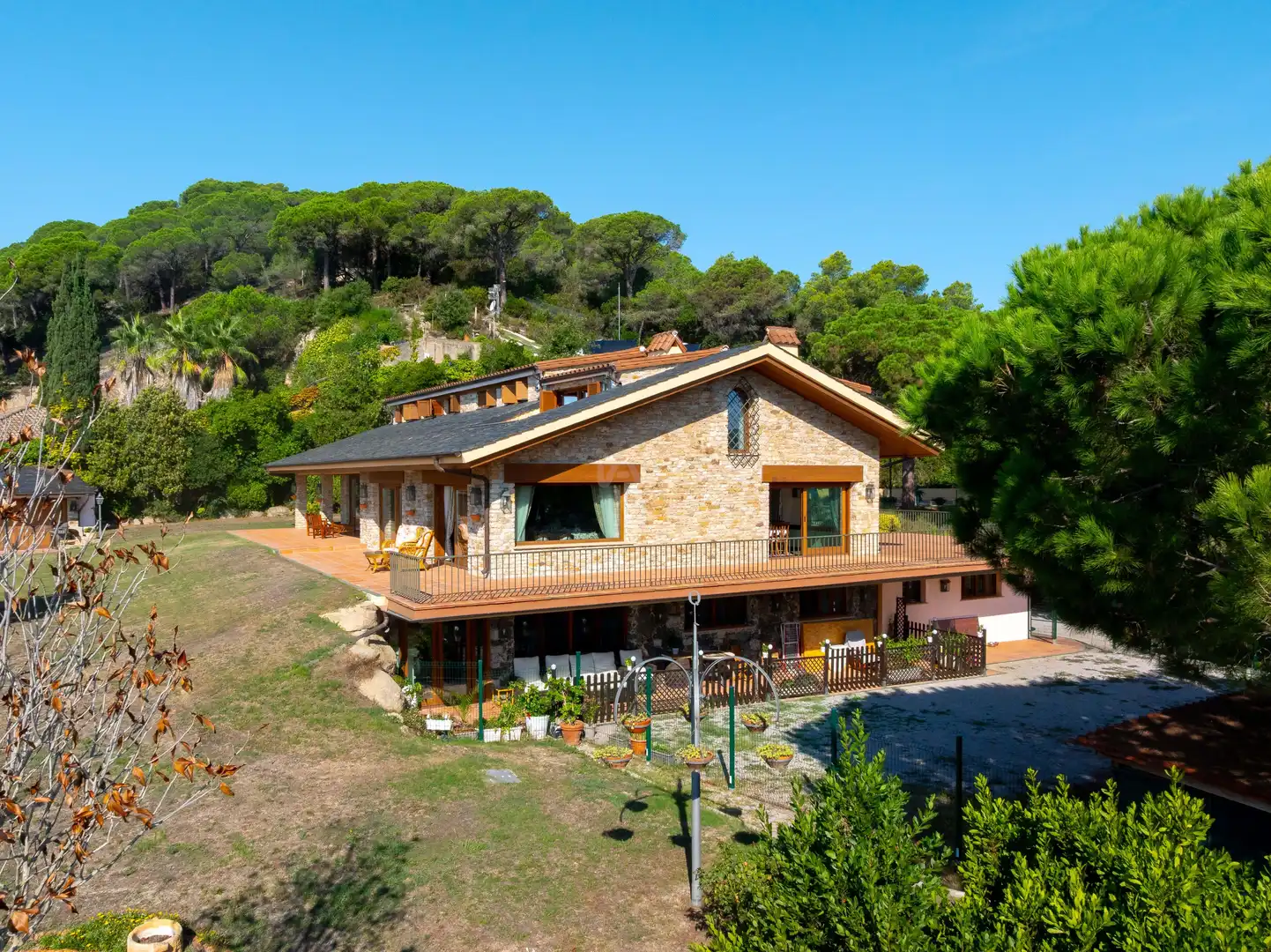 Vista exterior de Casa o xalet en venda en Sant Andreu de Llavaneres amb Aire condicionat, Calefacció i Terrassa