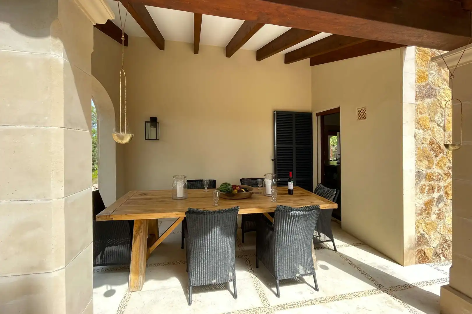 Terrace of Country homes for rent in Artà  with Air Conditioner, Heating and Terrace