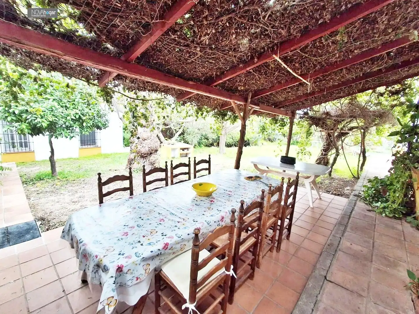Terrassa de Finca rústica en venda en Málaga amb Aire condicionat, Calefacció i Jardí privat