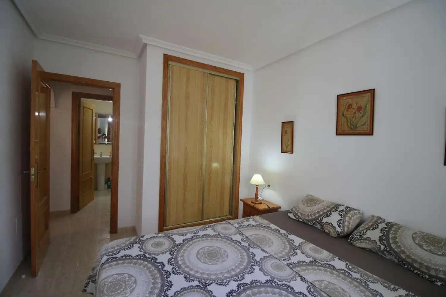 Schlafzimmer von Wohnungen zur Miete in Vera mit Klimaanlage, Heizung und Terrasse