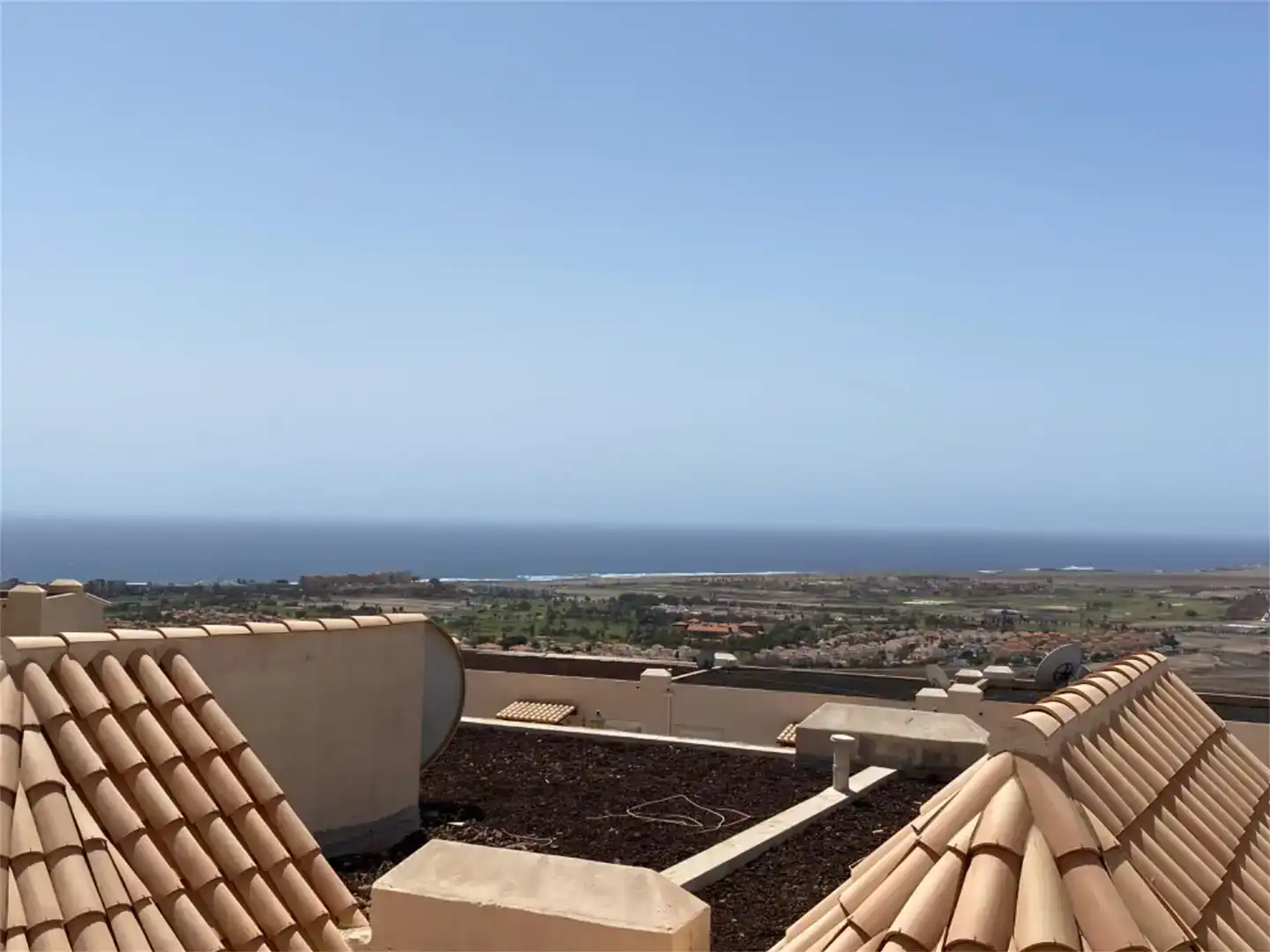 Vista exterior de Casa adosada en venda en Antigua amb Aire condicionat