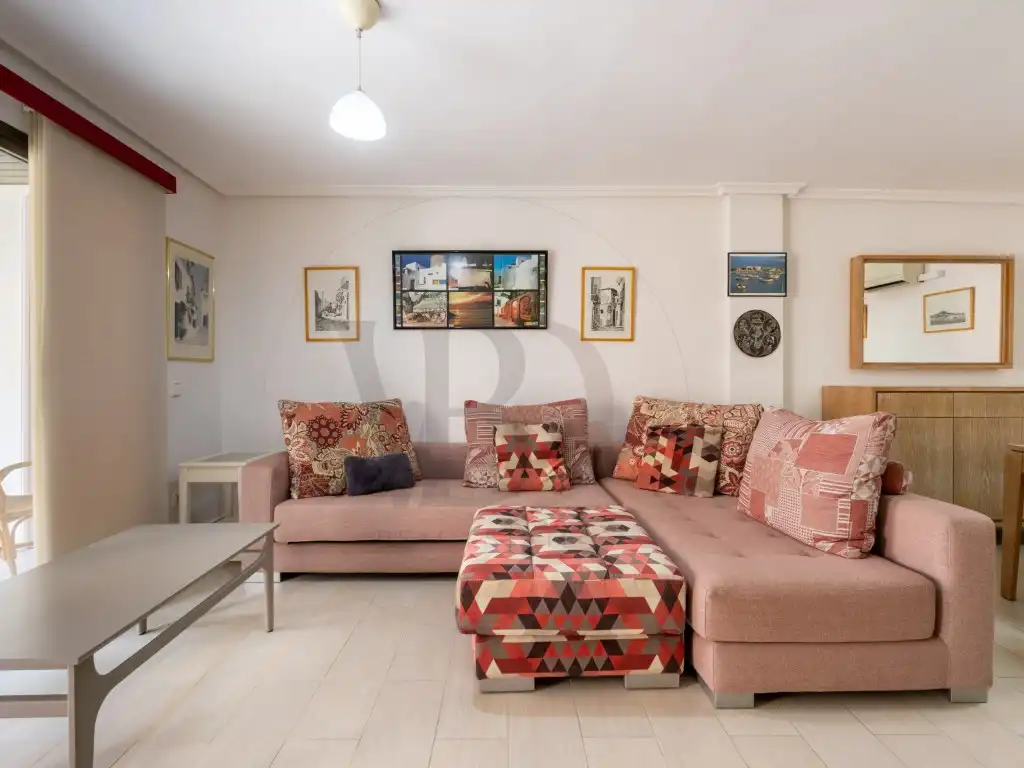 Living room of Apartments for sale in Eivissa  with Air Conditioner, Furnished and Oven