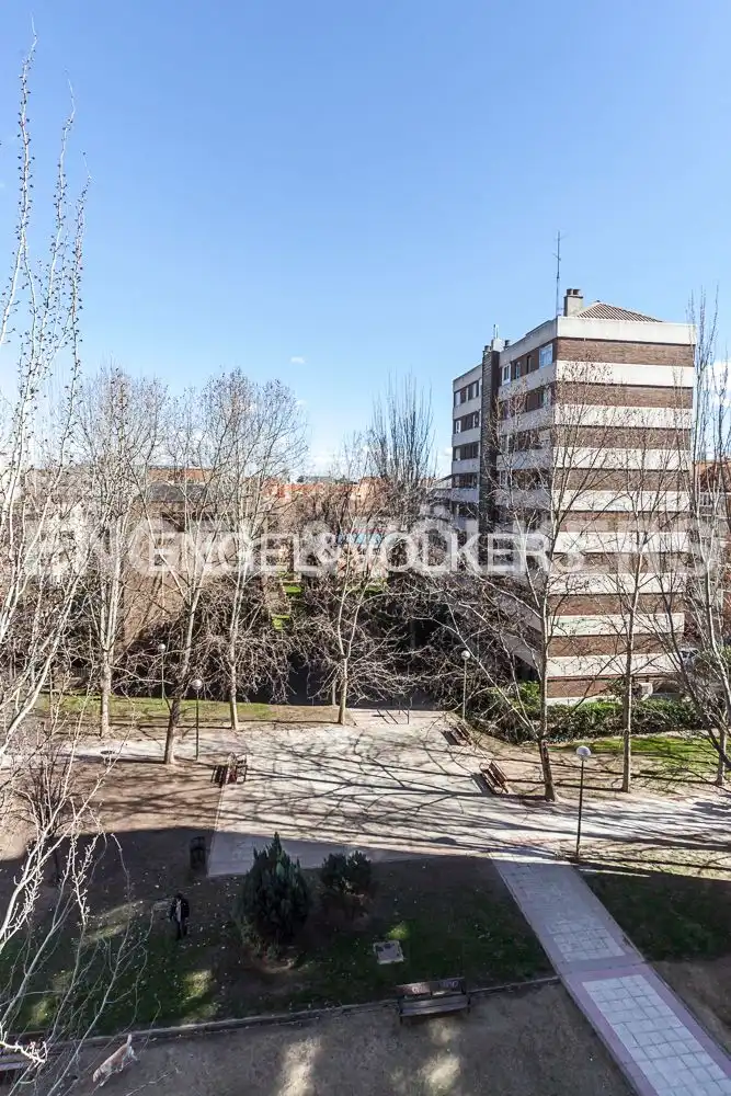 Vista exterior de Pis en venda en Madrid amb Aire condicionat, Calefacció i Jardí privat