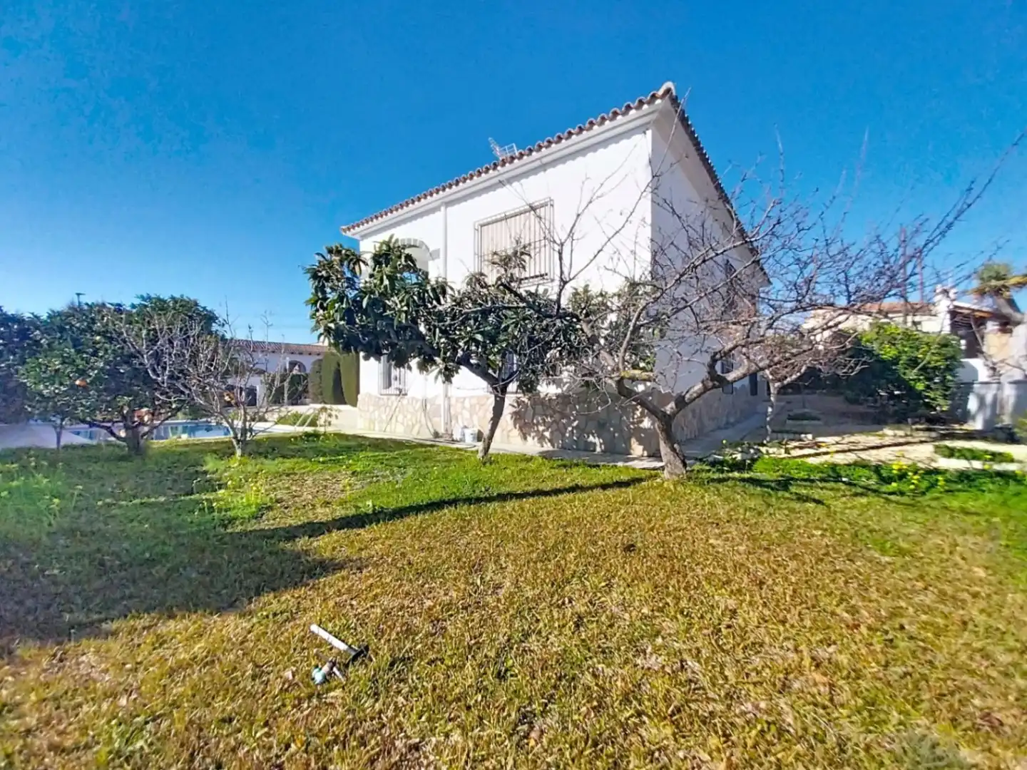 Exterior view of Houses for sale in L'Alfàs del Pi  with Air Conditioner, Heating and Private garden