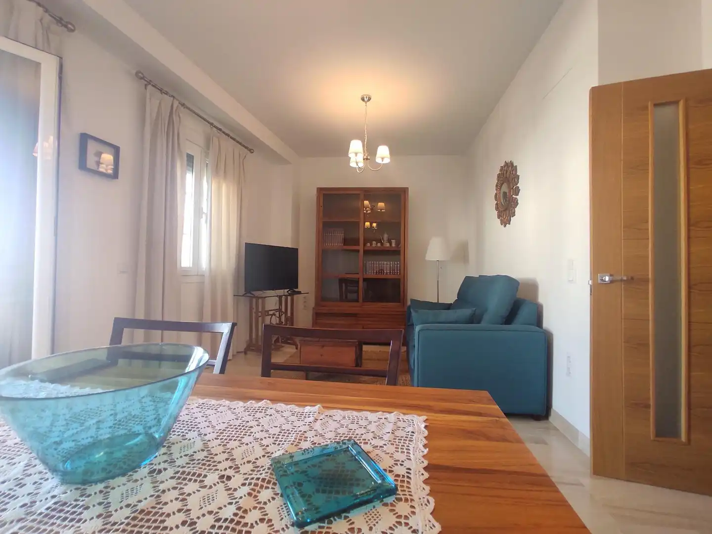 Living room of Apartments for rent in Dos Hermanas  with Air Conditioner, Heating and Terrace