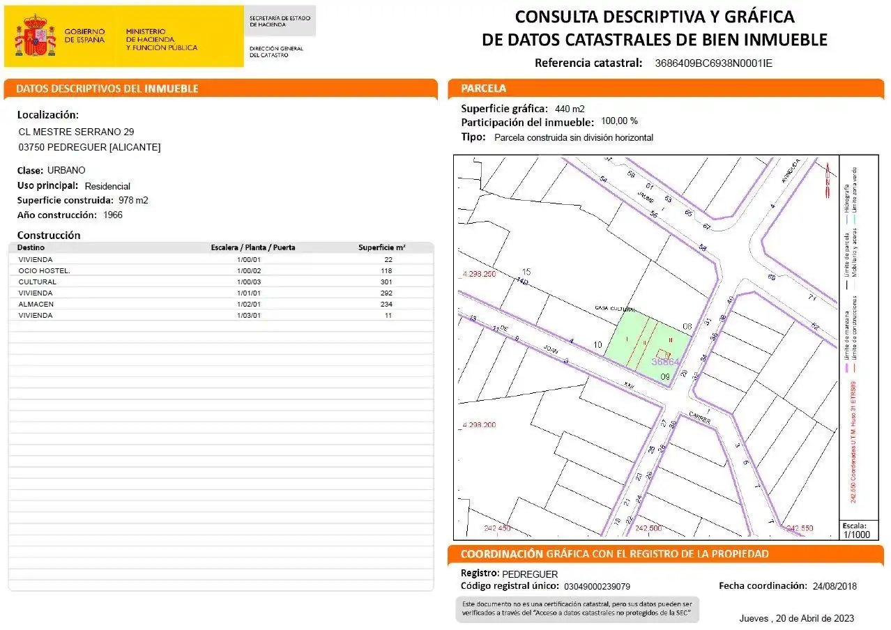 Edifici en venda en Pedreguer