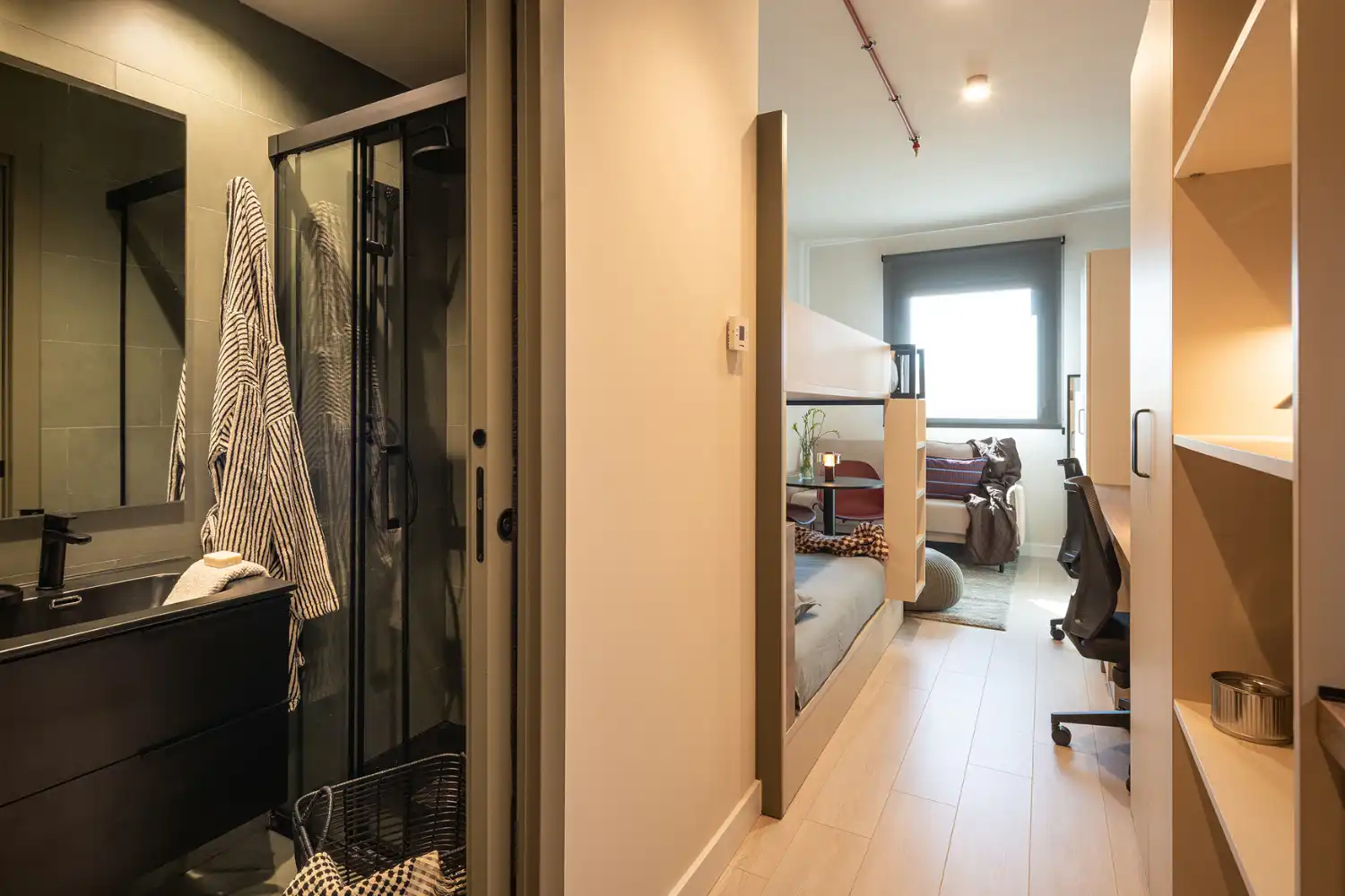 Bedroom of Study for rent in Armilla  with Air Conditioner, Terrace and Furnished