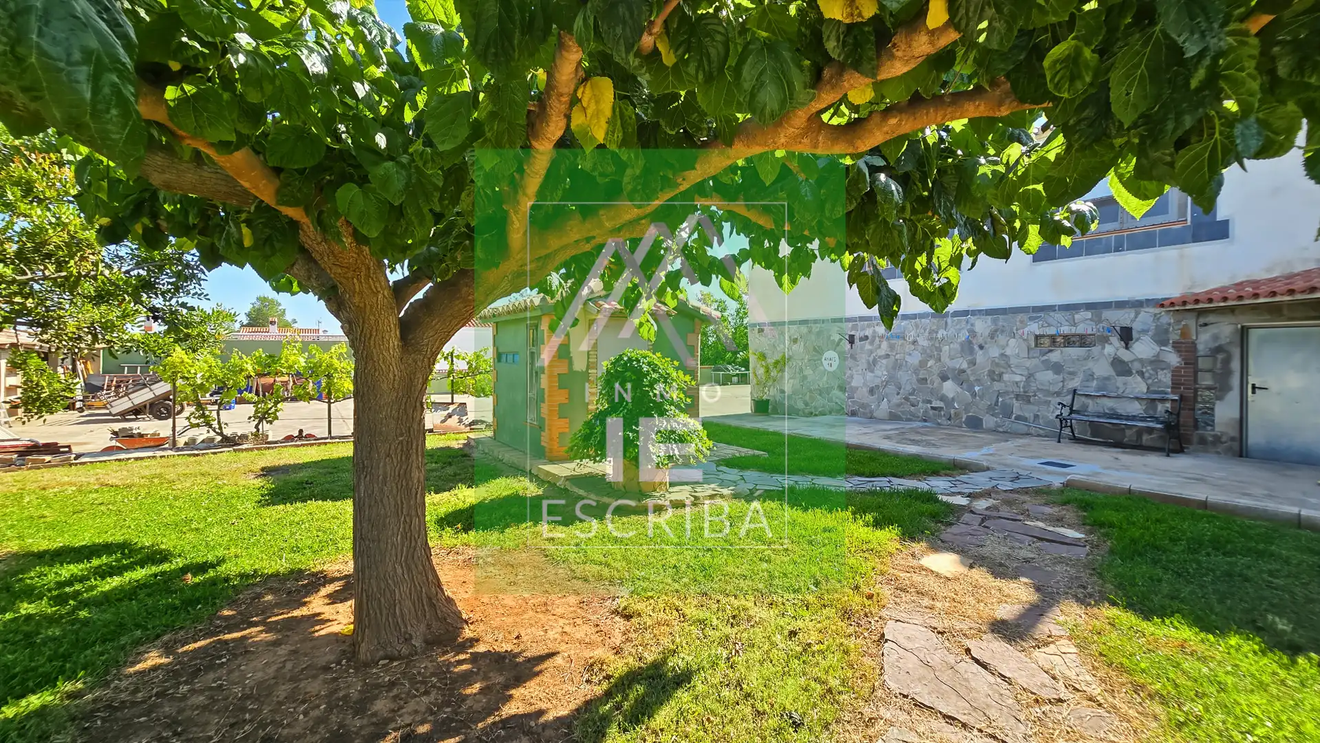 Jardín de Casa o chalet en venta en Catadau con Aire acondicionado, Calefacción y Jardín privado