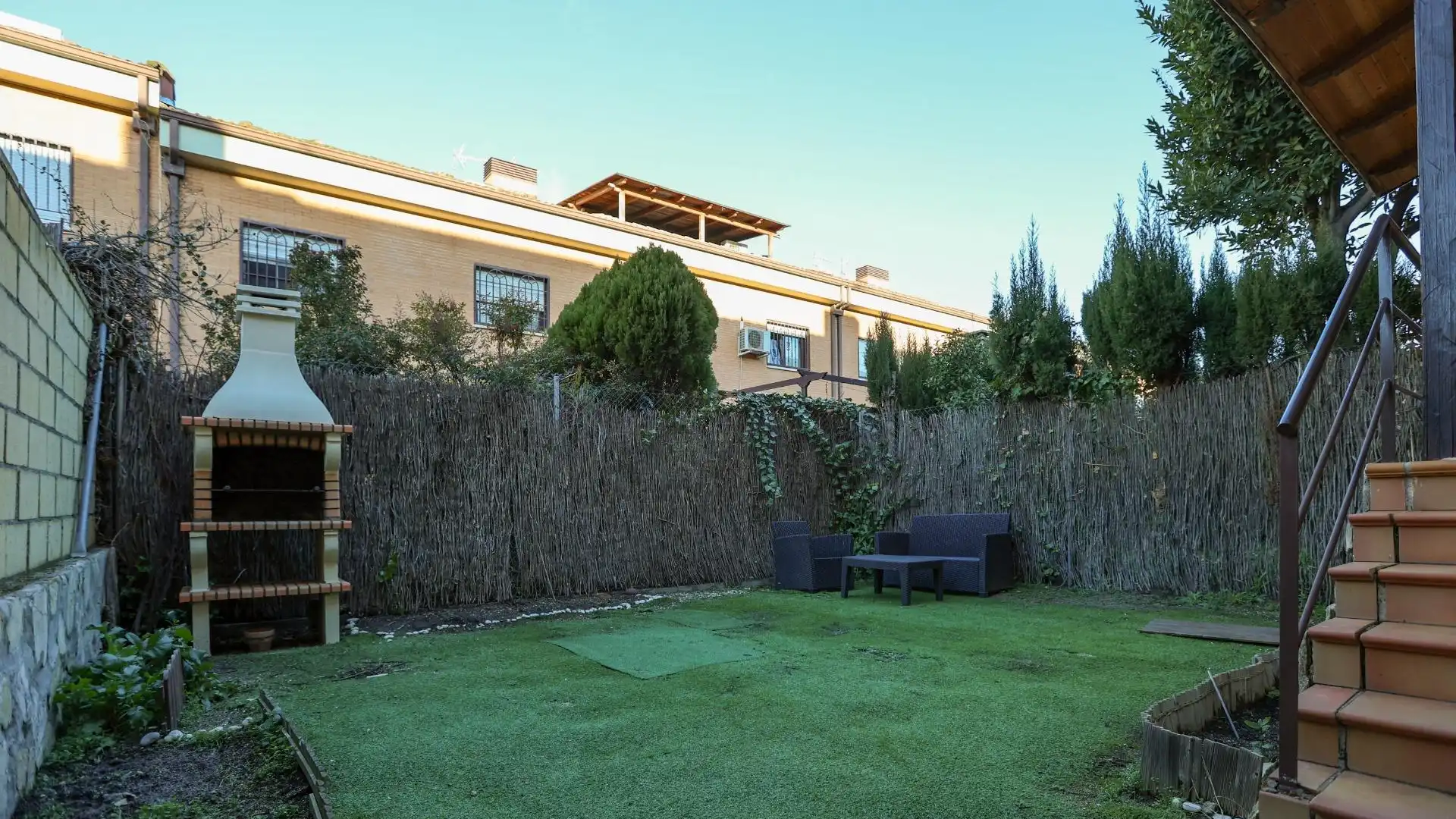 Jardín de Casa adosada en venta en Valdemoro con Aire acondicionado, Jardín privado y Terraza