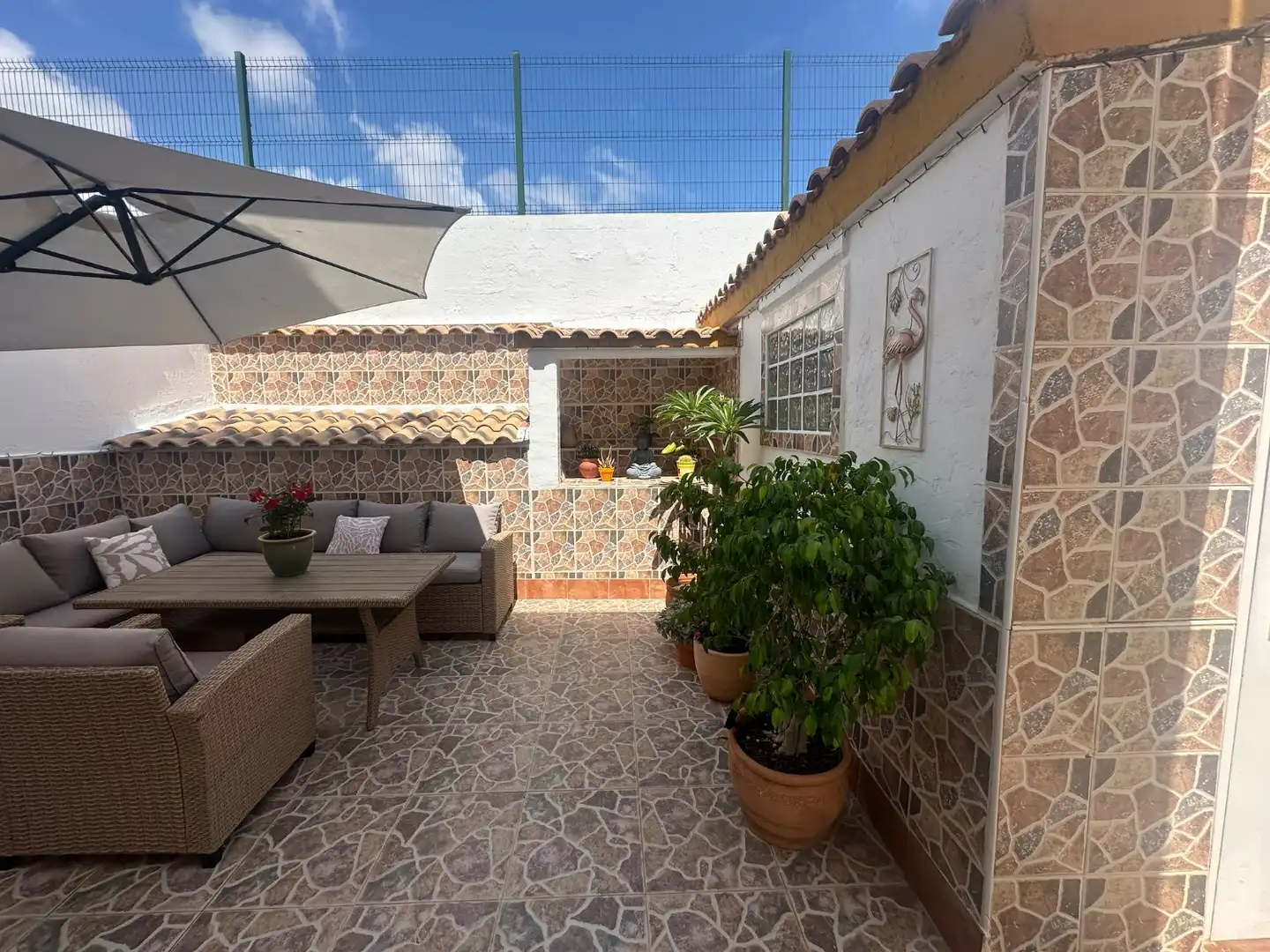 Terraza de Casa adosada en venta en Orihuela con Aire acondicionado, Piscina y Amueblado