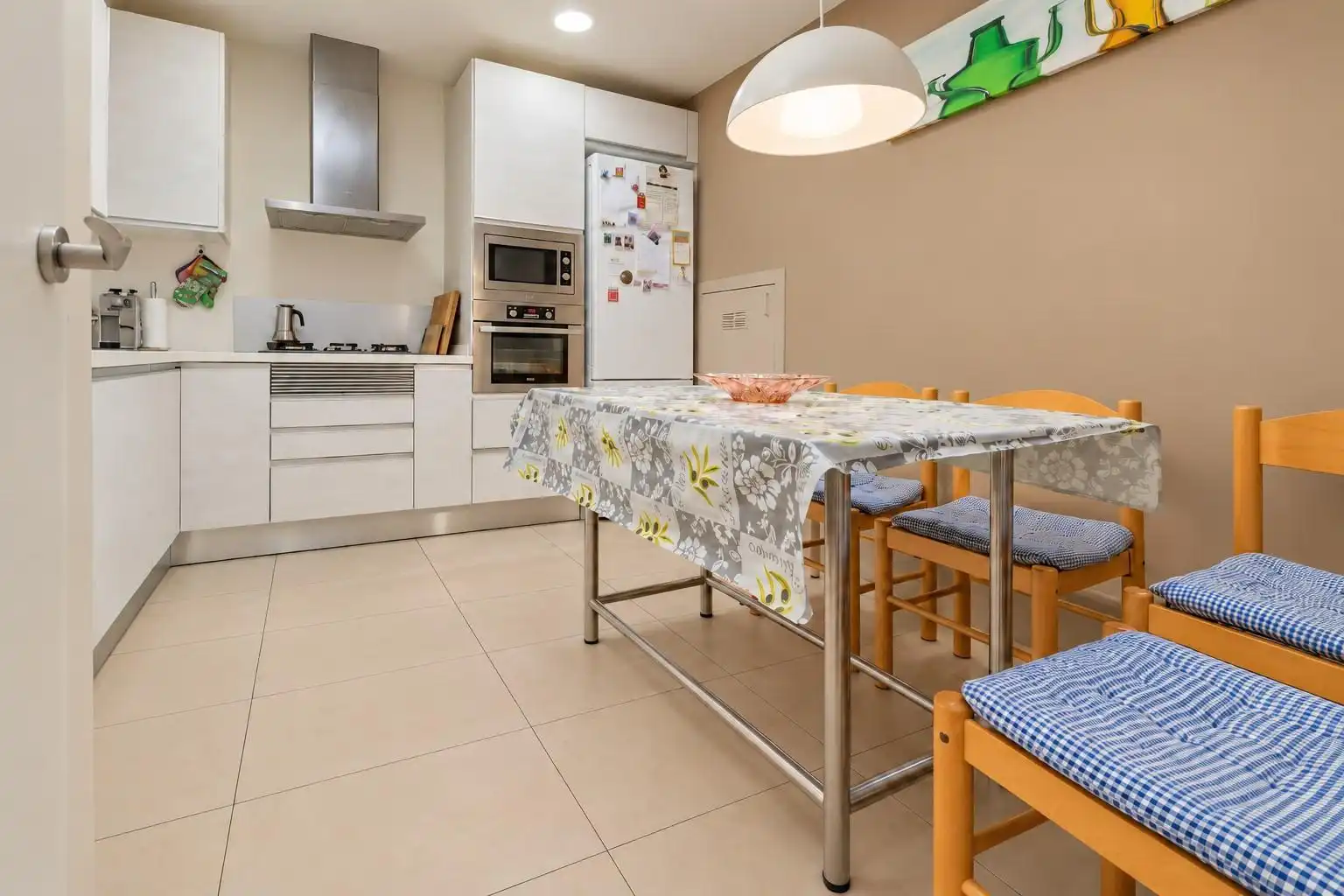 Cuina de Casa o xalet en venda en Sabadell amb Aire condicionat, Calefacció i Terrassa