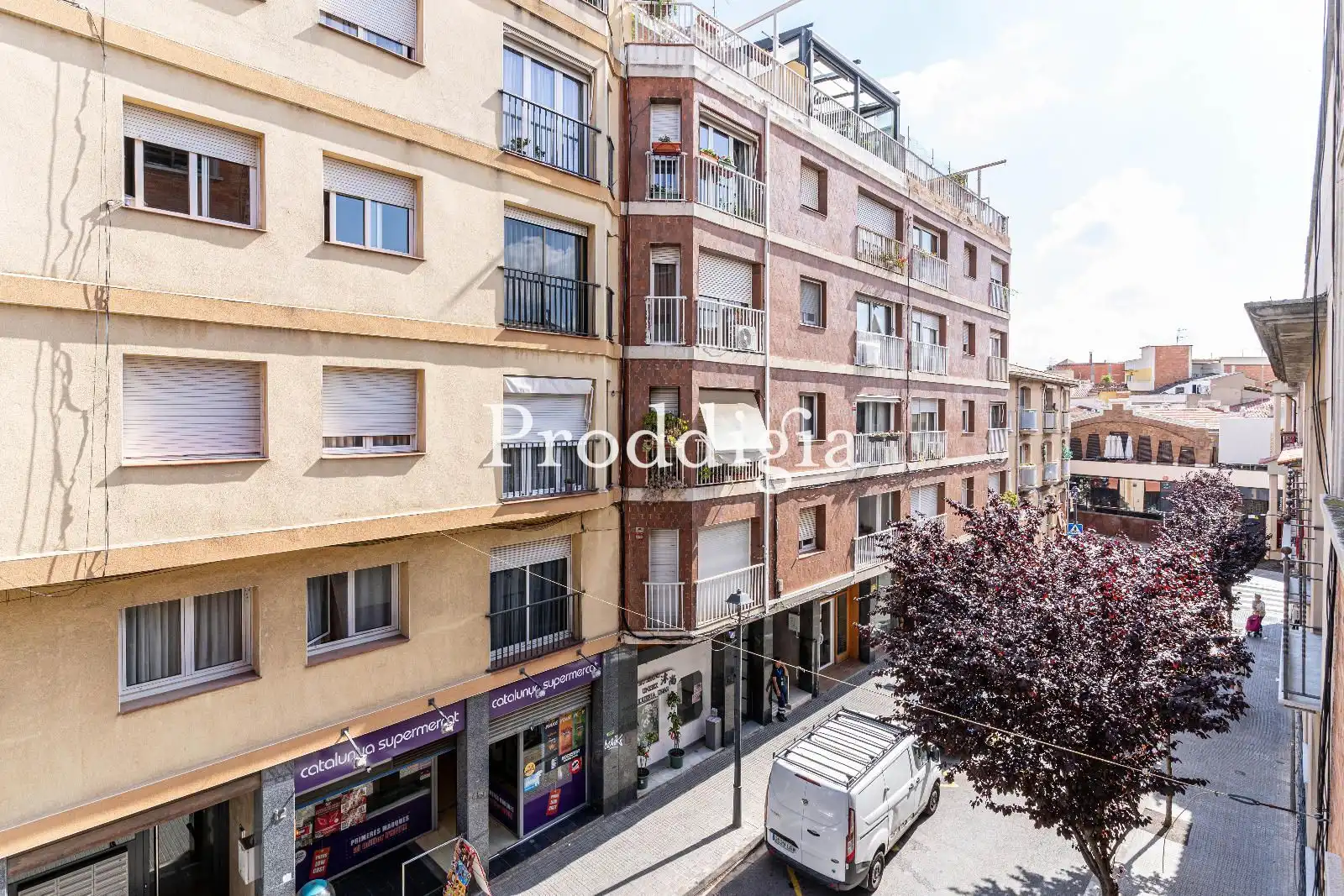 Vista exterior de Pis en venda en Sant Cugat del Vallès amb Aire condicionat, Calefacció i Moblat