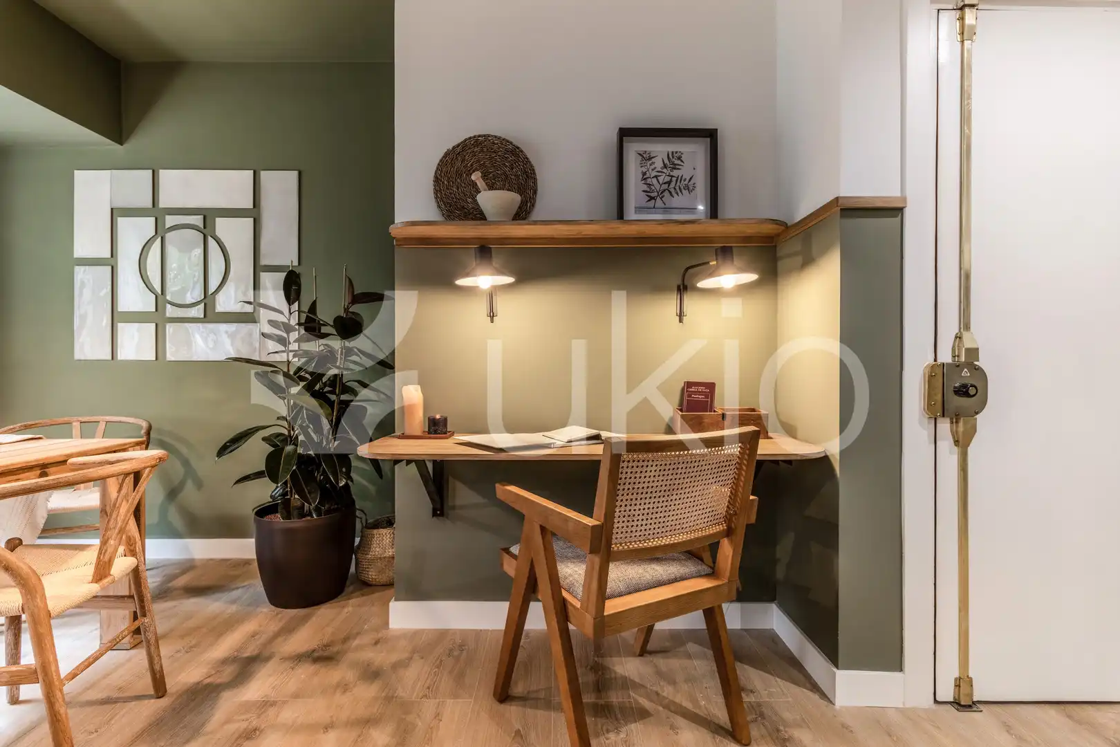 Habitación de Apartamento de alquiler en Madrid con Aire acondicionado, Calefacción y Amueblado