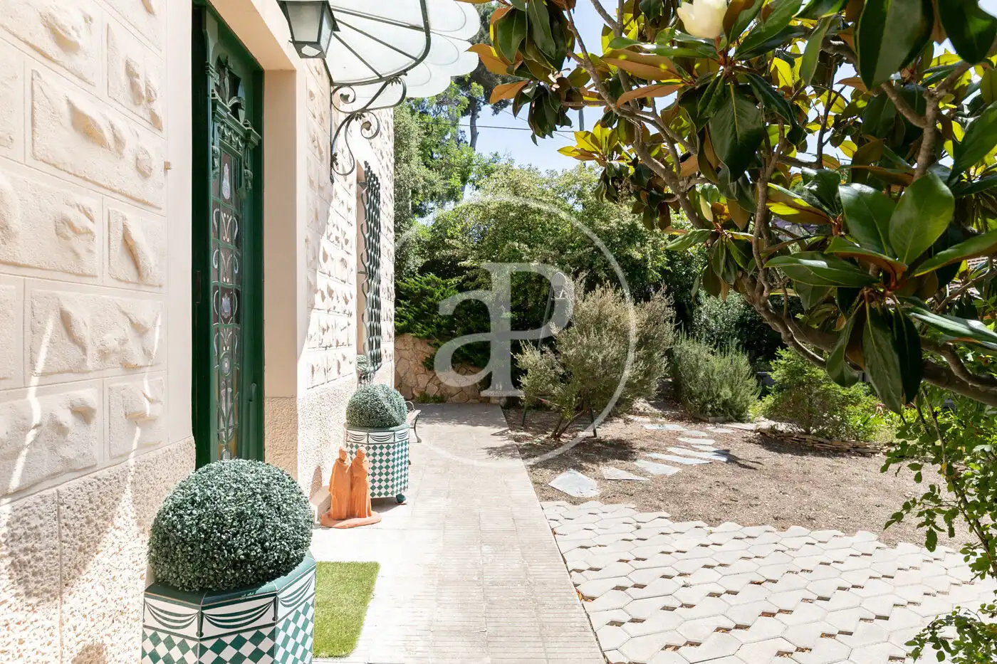 Jardín de Casa o chalet en venta en Barcelona con Calefacción, Jardín privado y Terraza