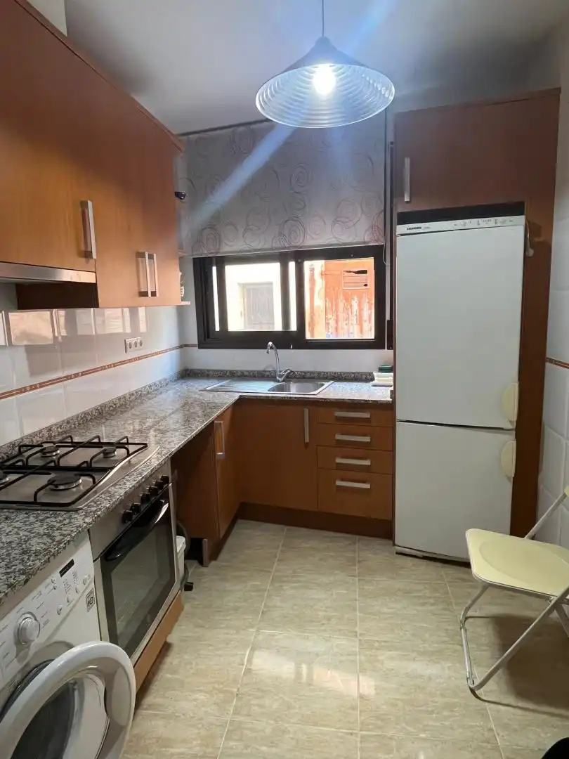 Kitchen of Flat for sale in Riudecanyes  with Heating, Furnished and Oven