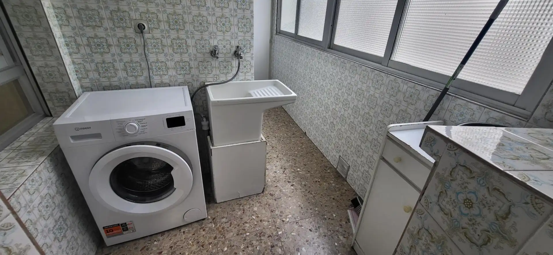 Bathroom of Flat for rent in Albacete  with Air Conditioner, Heating and Furnished