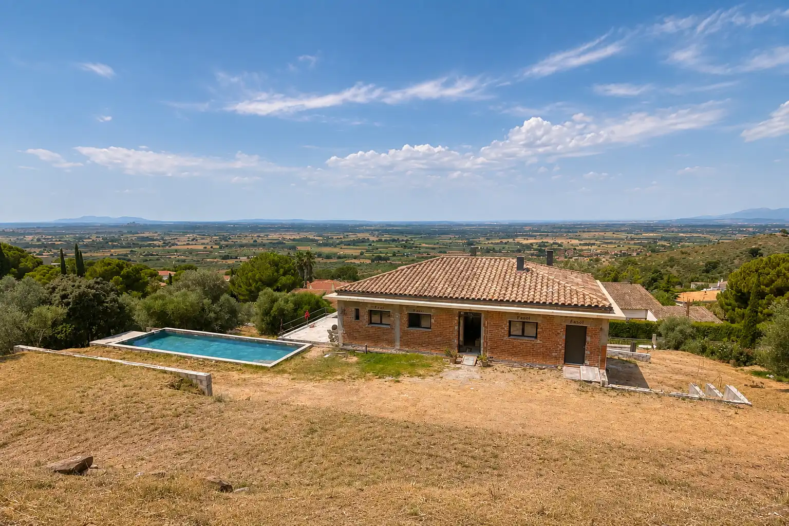 Vista exterior de Casa o xalet en venda en Pau amb Aire condicionat, Calefacció i Jardí privat