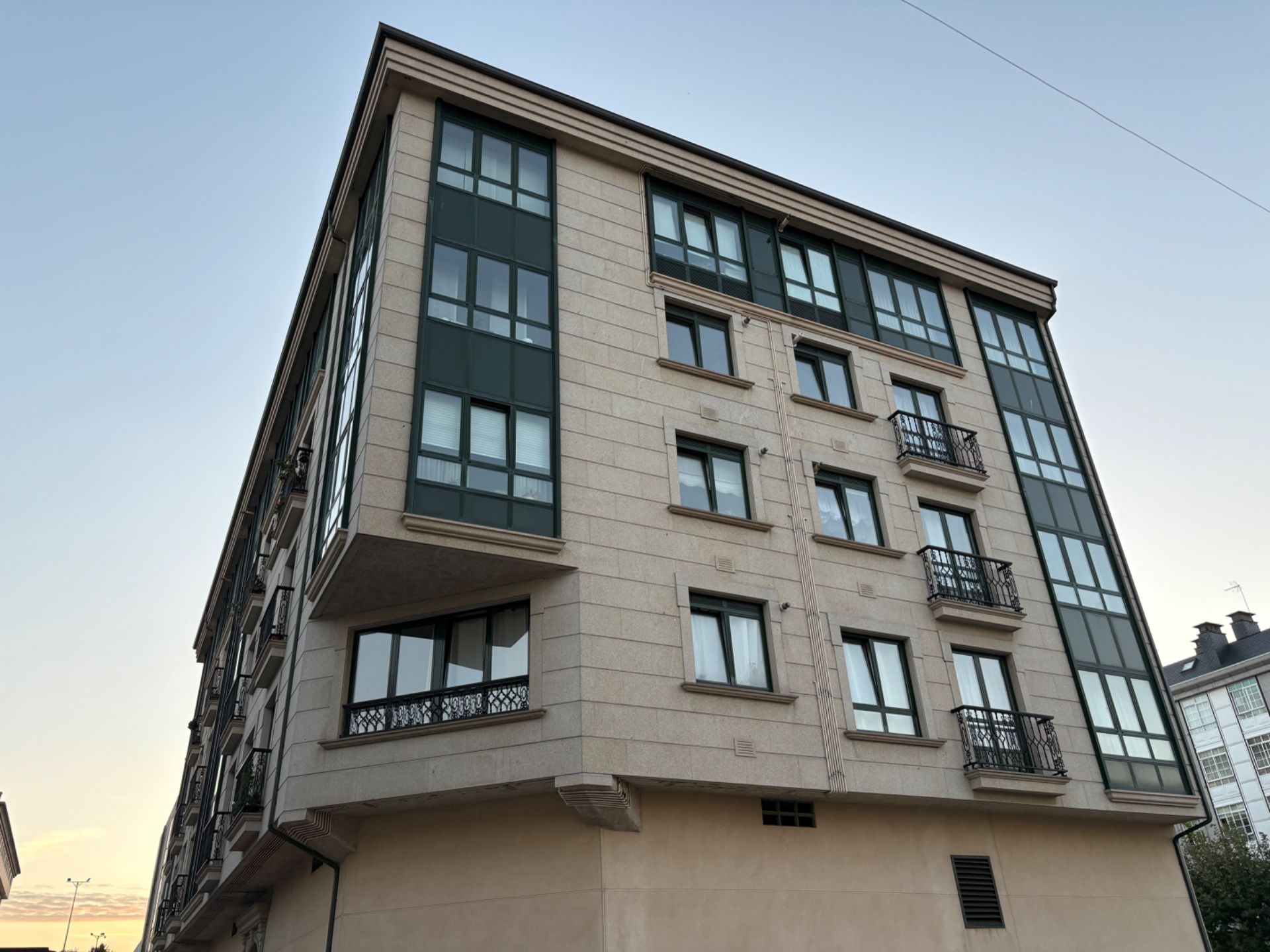 Exterior view of Flat for sale in Narón  with Heating, Parquet flooring and Storage room