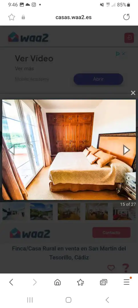Bedroom of Land for sale in Algeciras