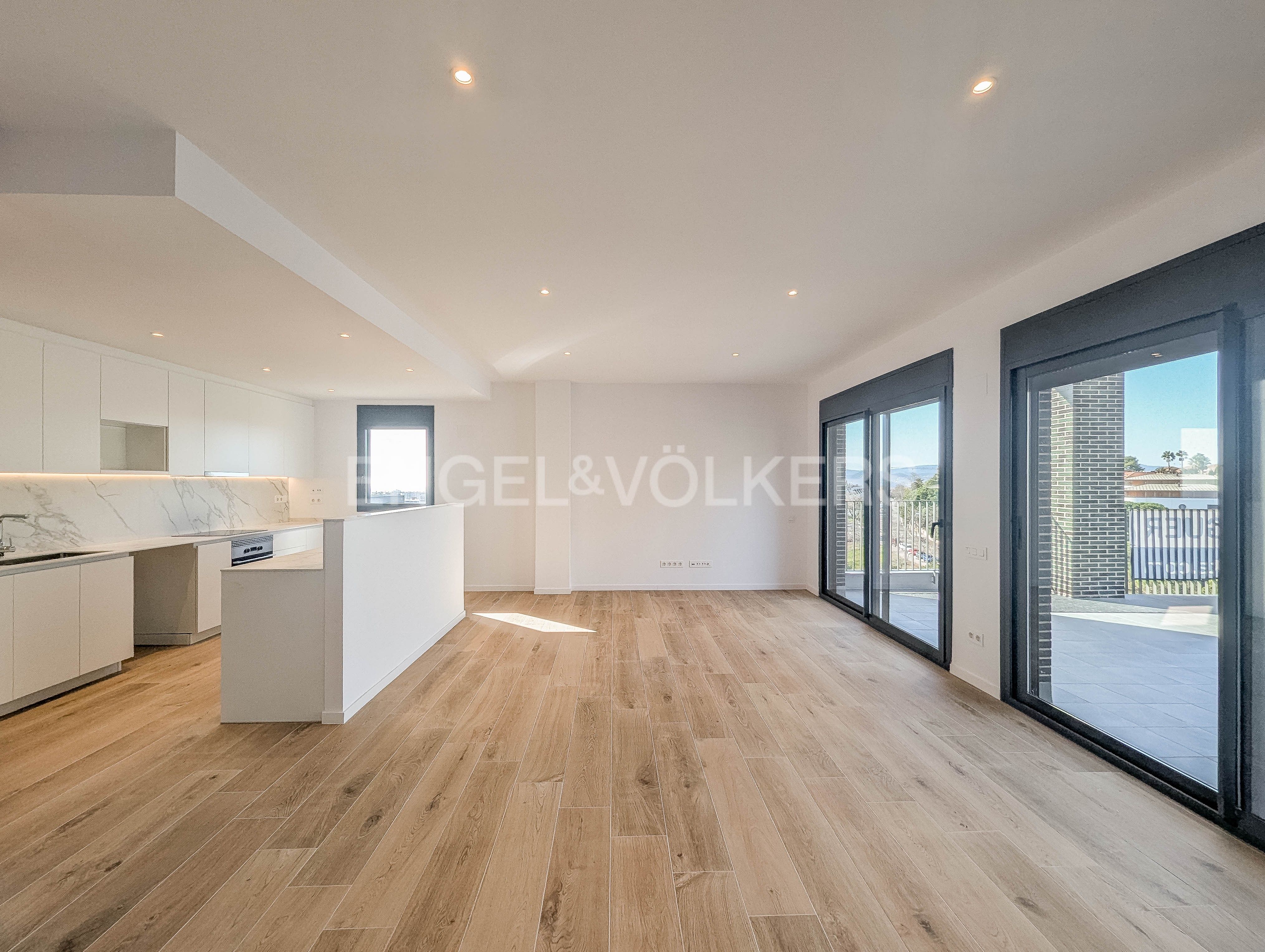 Living room of Apartment to rent in Esplugues de Llobregat  with Air Conditioner, Heating and Private garden