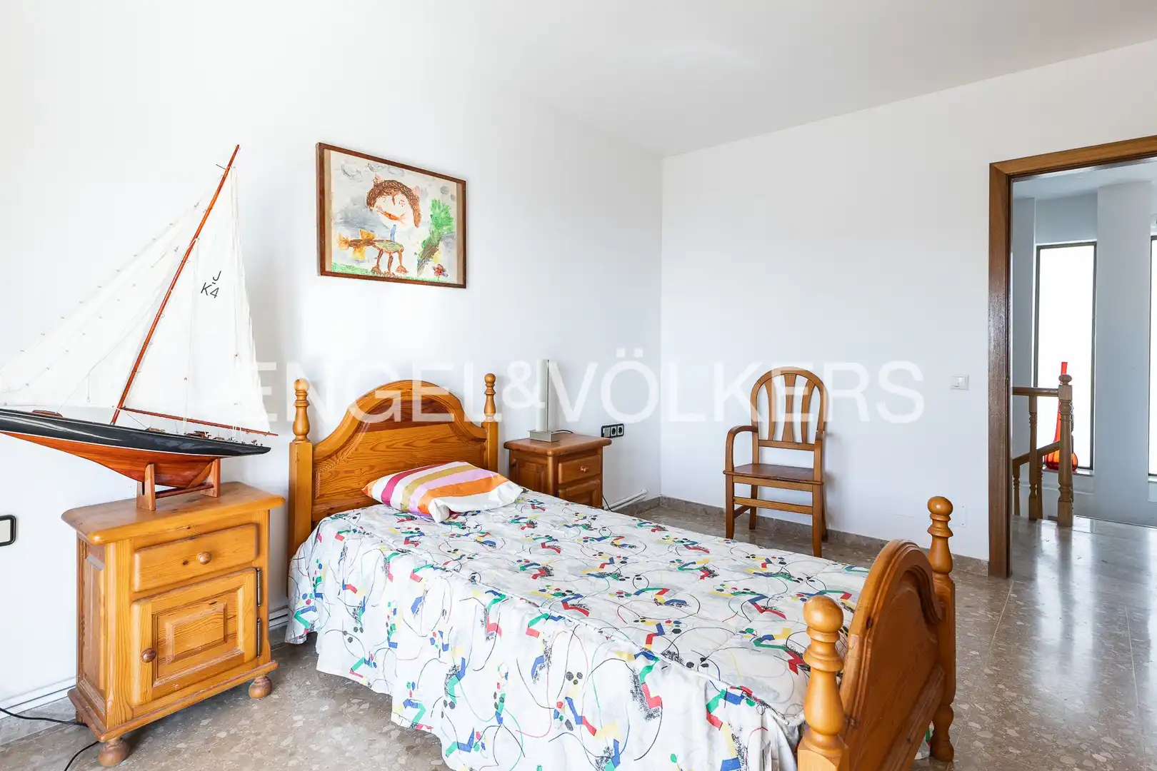 Bedroom of Houses for rent in Caldes d'Estrac  with Air Conditioner, Heating and Private garden