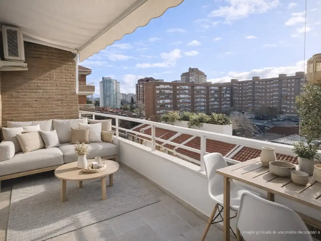 Terrace of Flat for sale in  Toledo Capital