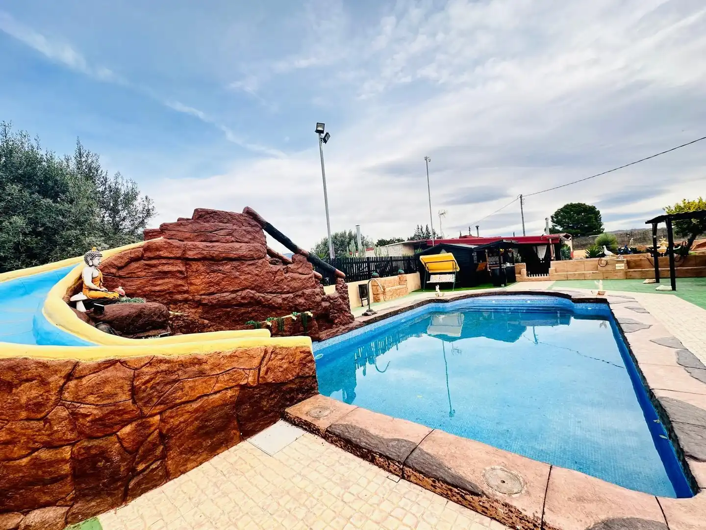Piscina de Casa o xalet en venda en Ulea amb Aire condicionat, Calefacció i Jardí privat
