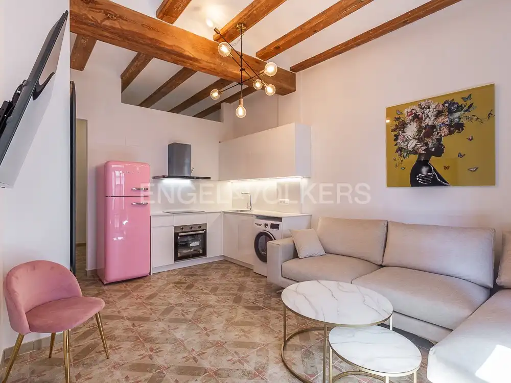 Sala d'estar de Pis de lloguer en Ciutat Vella 
