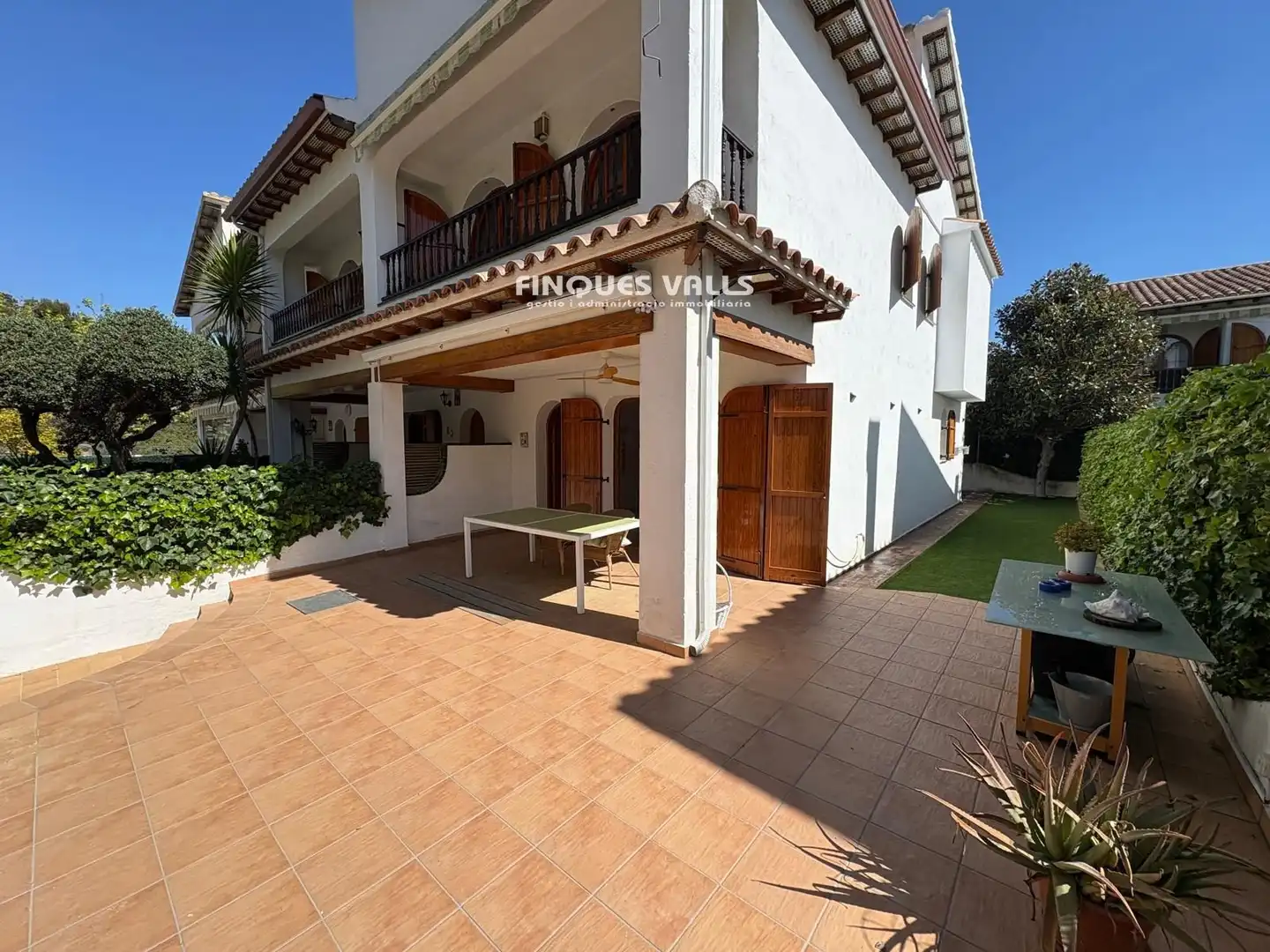 Terrassa de Casa adosada de lloguer en Calafell